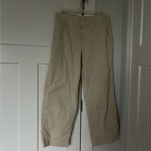 a new day Women's Beige Wide-Leg Trousers